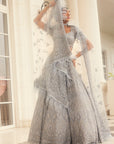 Grey Anaysha Embroidered Lehenga