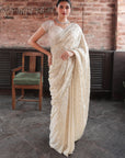 Gold Embroidered Saree
