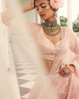 Pink GULZAR Embroidered Lehenga