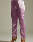 Lilac Kurta Pants Set - WaliaJones