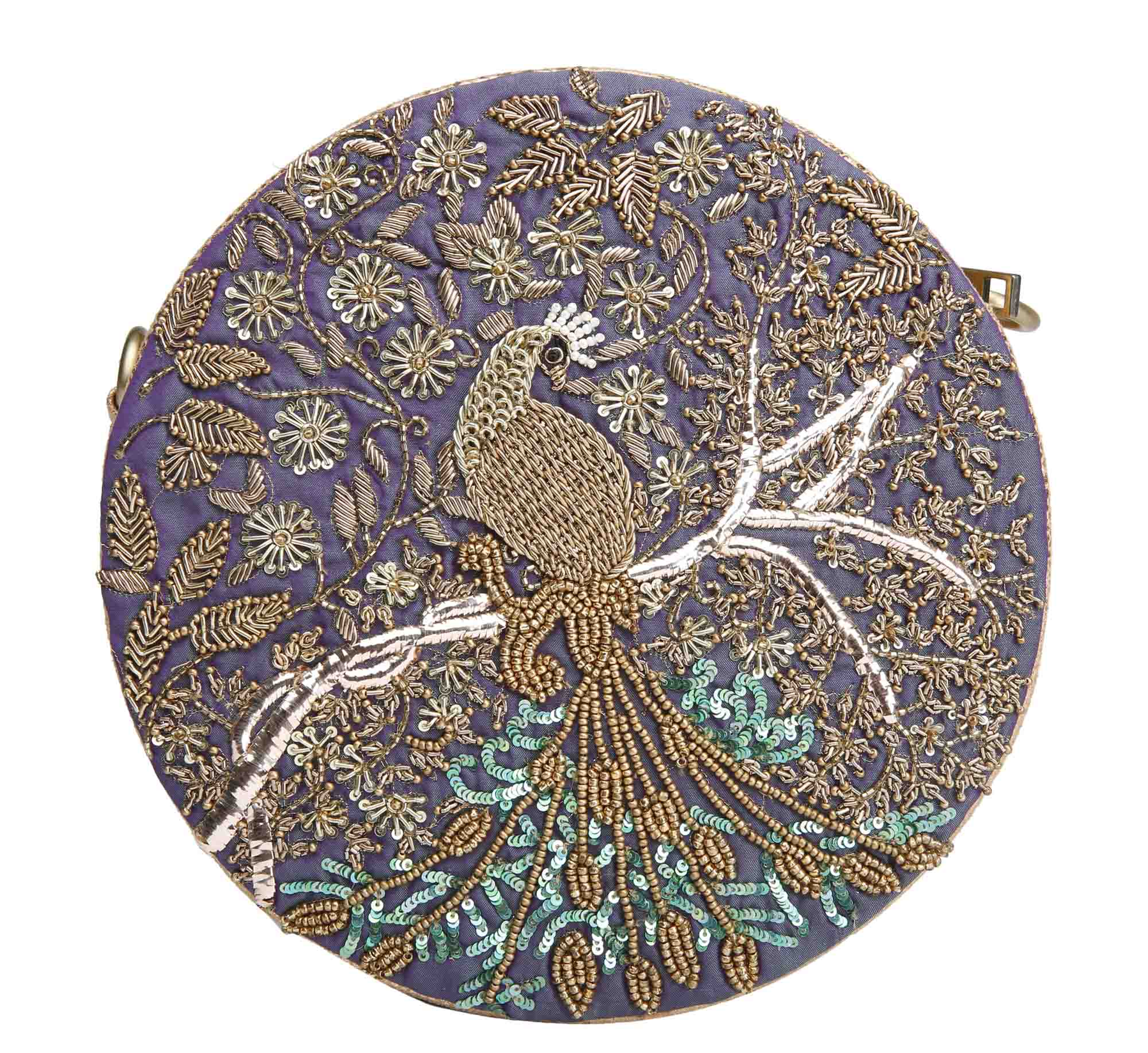 Peacock Ornate Sling Bag - WaliaJones