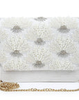 Pearl Floral Clutch Bag - WaliaJones