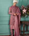 Deco Rose Sherwani Set