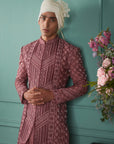 Deco Rose Sherwani Set