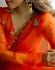 Rashi Silk Organza Saree Set