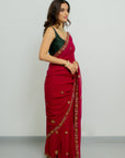 Meera Georgette Saree Set