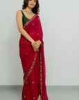 Meera Georgette Saree Set