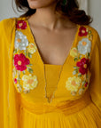 Genda Anarkali Set