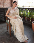 Gold Embroidered Saree