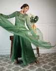 Fresh Green Anarkali Suit - WaliaJones
