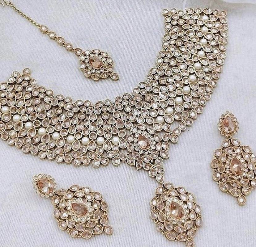 Gauraz Bridal Jewellery Set - WaliaJones