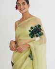 Mint Green Aradhana Saree - WaliaJones